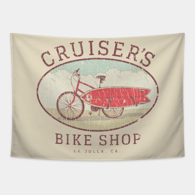 Cruiser's Bike Shop 1969 Tapestry by JCD666