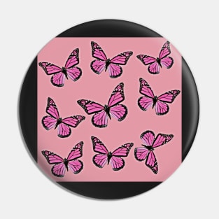 Pink Butterflies Pin