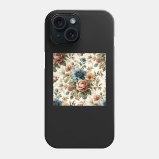 Vintage Flower Pattern Phone Case