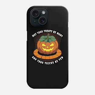Jack O Lantern May Your Treats Be Many Halloween Phone Case