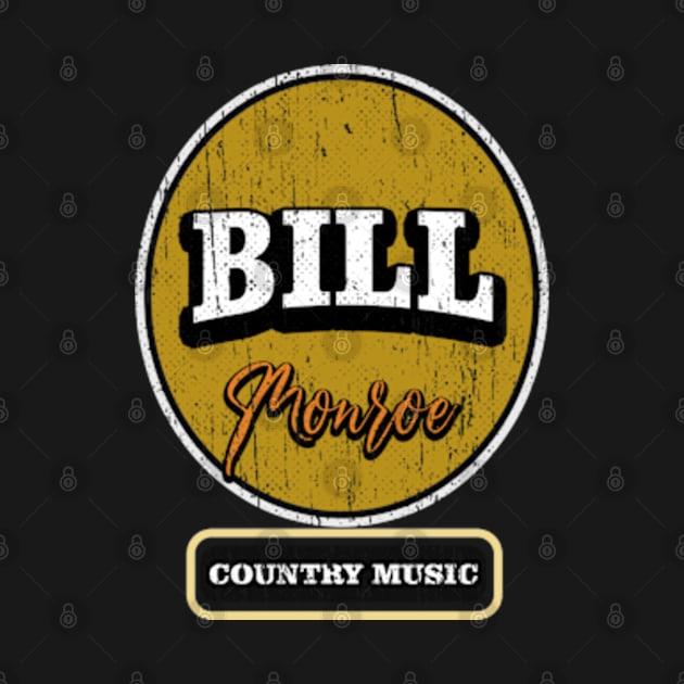 Bill Monroe COUNTRY MUSIC (2) by Rohimydesignsoncolor