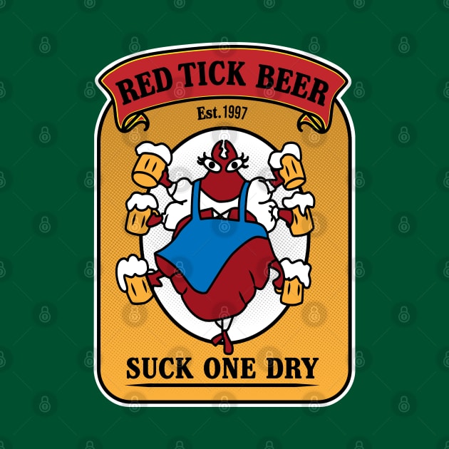 Red Tick Beer by carloj1956