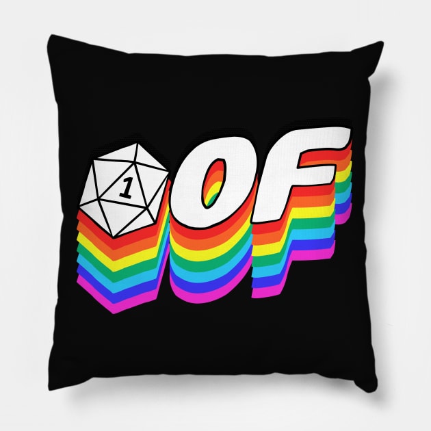 OOF Rolled Natural 1 Pillow by sadpanda