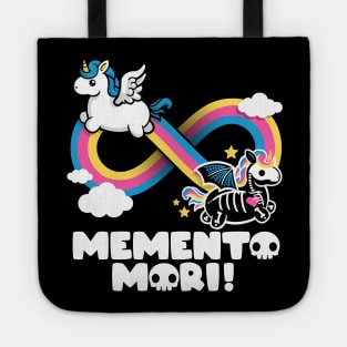 Infinity memento mori Tote