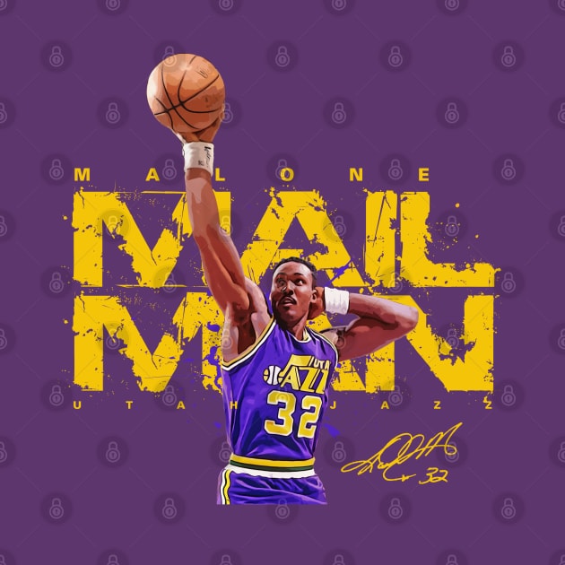 Karl Malone by Juantamad