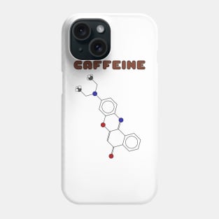 Caffeine Molecule Phone Case