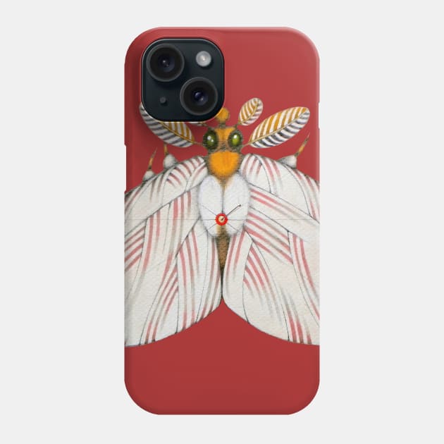 bride moth Phone Case by federicocortese