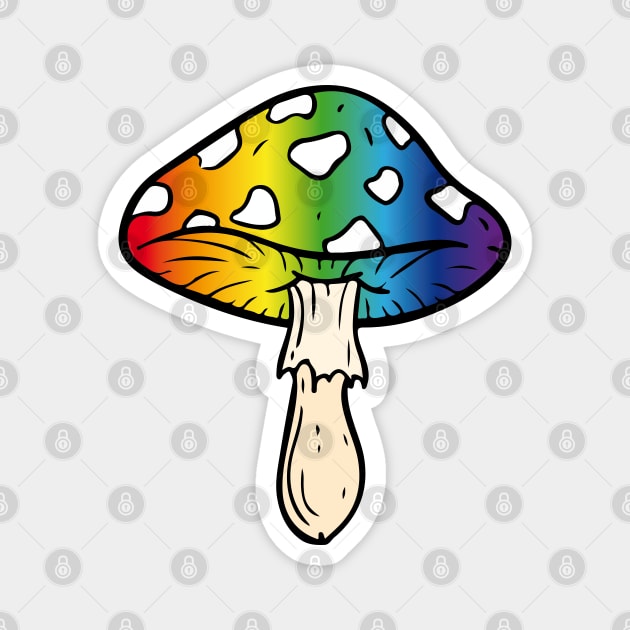 Gayshroom Magnet by MandyDesigns