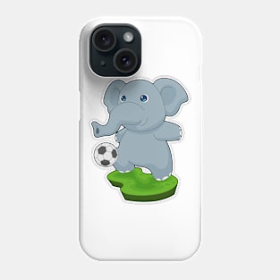 Elephant Soccer player Soccer Sports Phone Case