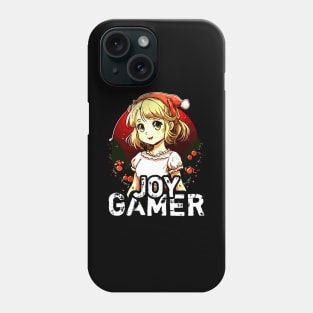 Kawaii Anime Girl Gamer Christmas Quote Phone Case