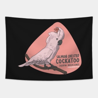 The Salmon Crested Cockatoo Tapestry