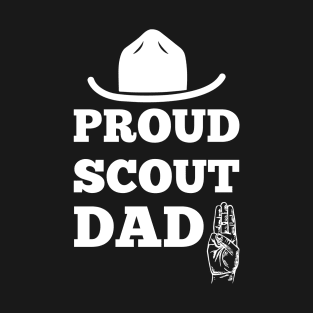 Proud Scout Dad Scouting dad Father's day T-Shirt