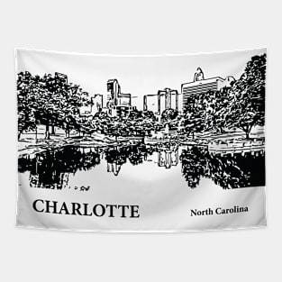 Charlotte - North Carolina Tapestry