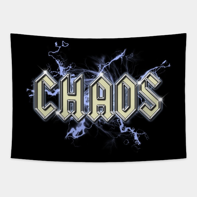 Heavy Metal Chaos Tapestry by Eggy's Blackberry Way