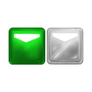 Beat Saber Blocks - Green & Silver T-Shirt