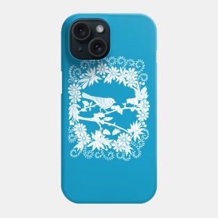 Paper Cut Bird Phone Case