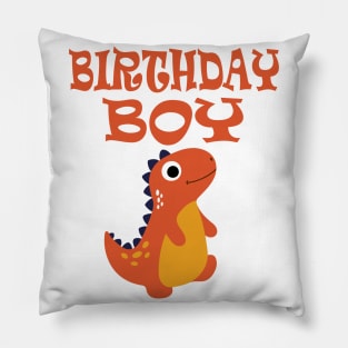 Boys Birthday Dinosaur Pillow