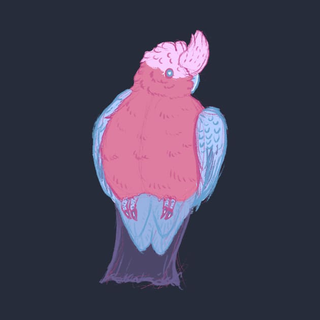 Pink Galah Cockatoo by JessaCreation