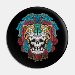 Mexican skull Pin