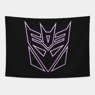 Decepticon Logo Glow Tapestry