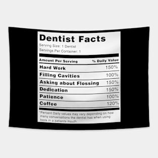 Dentist Facts Tapestry