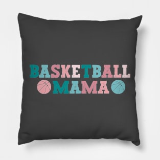 Basketball Mama 2023 in Soft Colors Pillow