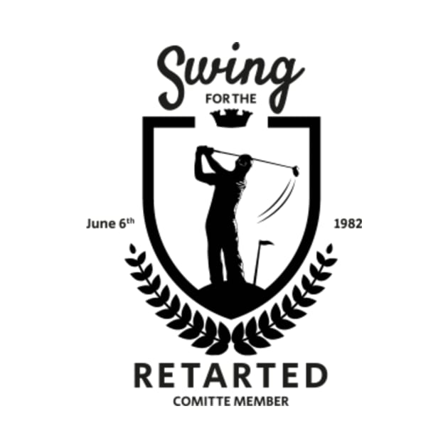 swing for the retarted - funny golf sayings by SUMAMARU