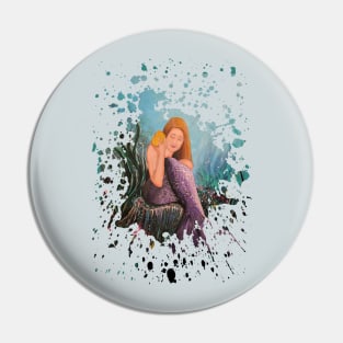 Mermaid Under The Sea Pin