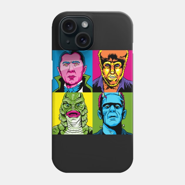 Pop Monster Phone Case by Andriu