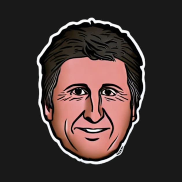 Coach Mike Leach Sticker by MoGaballah