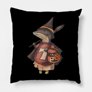 Trick or treat whale ver Pillow