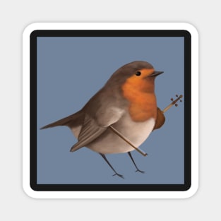 Musical Robin Magnet