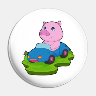 Pig Car Pin