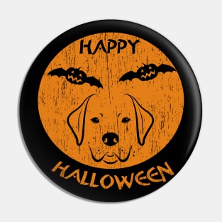 Happy Halloween Dog Pin