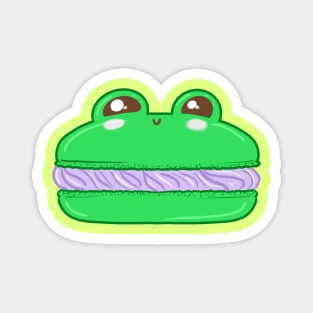 Frog Macaron Magnet