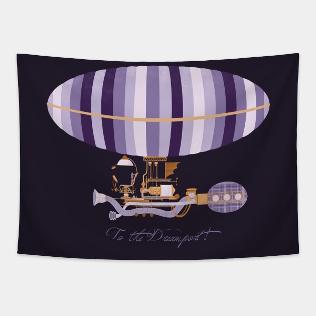 To the Dreamport! Tapestry by Lunamis