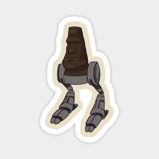 Easter Island Bot Magnet