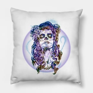 Day of the Dead Radiant Chica Pillow