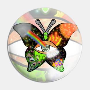 Butterfly universe Pin