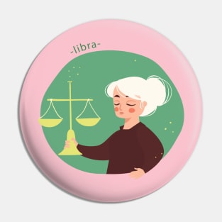 Libra Pin