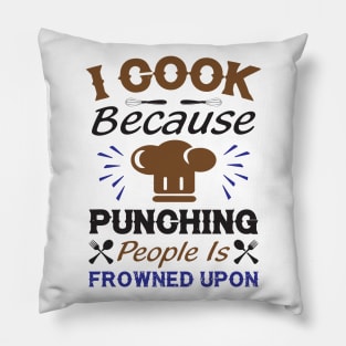 Cooking Quote Pillow