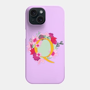 Monogram Q, Personalized Initial Phone Case