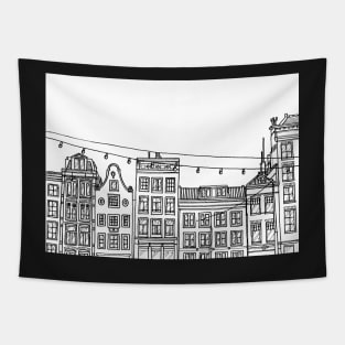 Amsterdam Houses Tapestry