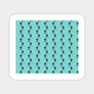 Cute Mermaid Pattern Magnet