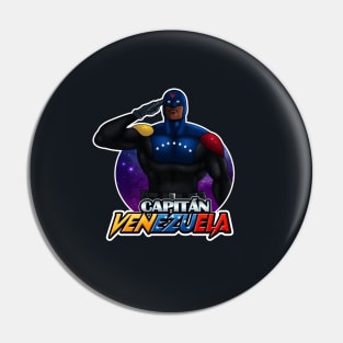 Capitan Venezuela T Shirt Pin