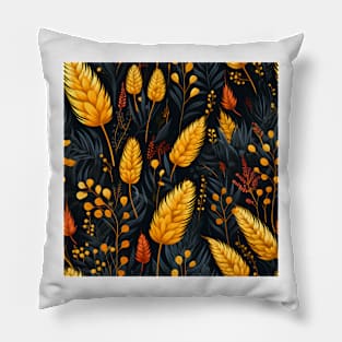 Autumn Harvest Pattern 6 Pillow