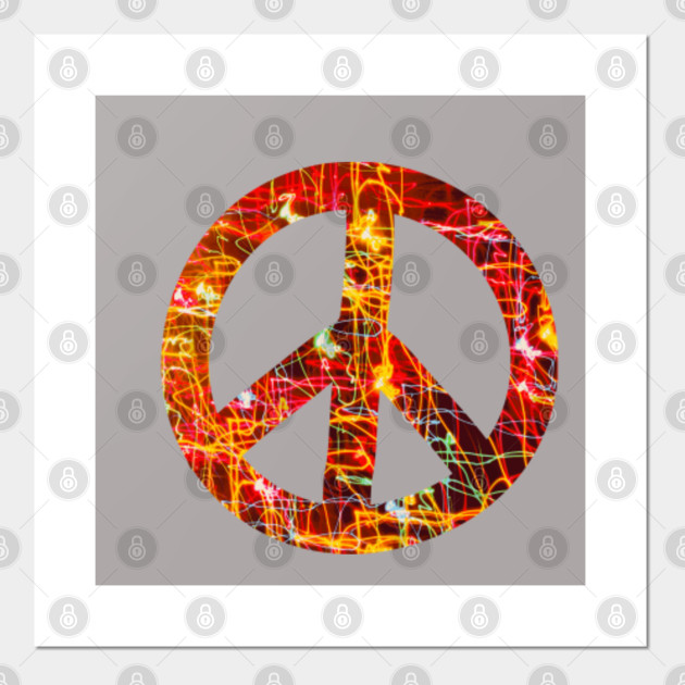 Abstract Peace Sign Design Peace Sign Posters And Art Prints
