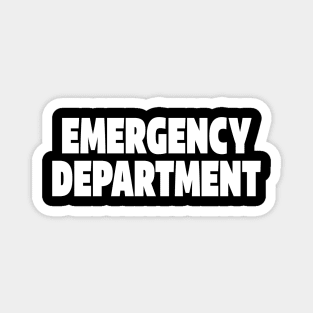 ER Professional Tee - Emergency Department Squad Design Magnet