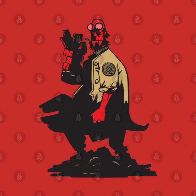 Hellboy Color by Komigato