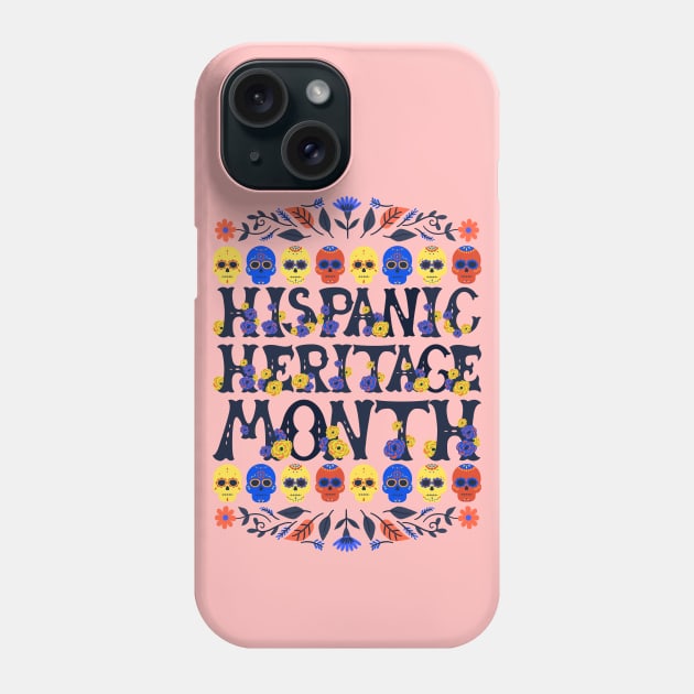 National Hispanic Heritage Month Phone Case by Myartstor 